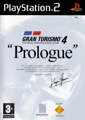 Gran Turismo 4 - Prologue (Asia) (PlayStation 2 Racing Pack) box cover front